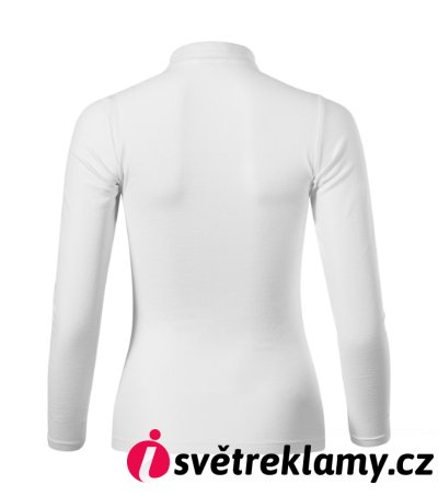 Pique Polo LS - Barva: královská modrá, Velikost: XS