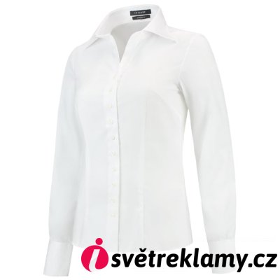 Fitted Blouse - Barva: blue, Velikost: 38