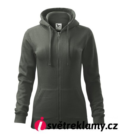 Trendy Zipper - Barva: bílá, Velikost: XS