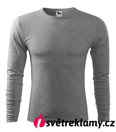 Fit-T LS - Barva: bílá, Velikost: 3XL