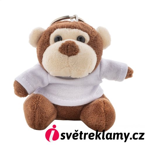 ApeFob plyšový přívěsek na klíče s opičkou