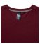Action V-neck - Barva: garnet, Velikost: S