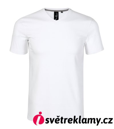 Action V-neck - Barva: garnet, Velikost: S