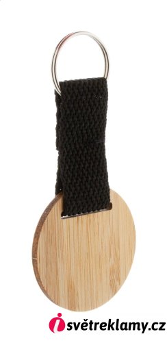 Stropp bambusový přívěšek na kíče, kulatý
