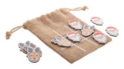 Juxo vánoční piškvorky, Santa Claus a sob