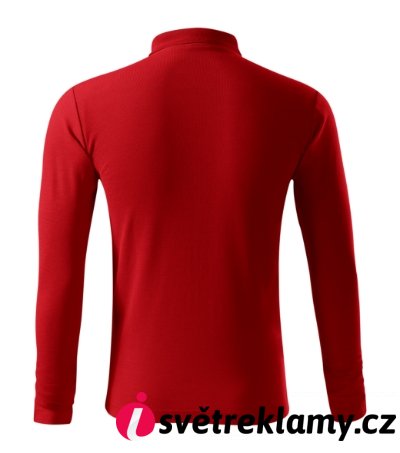 Pique Polo LS - Barva: bílá, Velikost: S