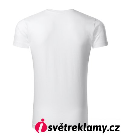 Slim Fit V-neck - Barva: bílá, Velikost: S