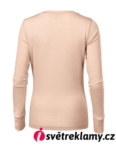 Merino Rise LS - Barva: tmavě šedý melír, Velikost: S