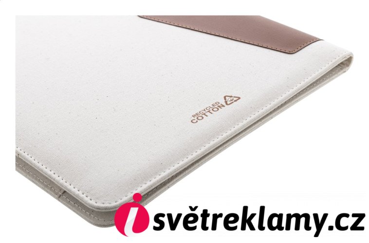 Carbasa A4 sloha na dokumenty z recyklovaného plátna