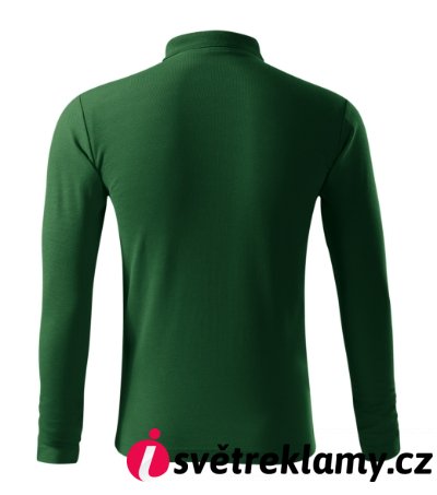 Pique Polo LS - Barva: bílá, Velikost: S