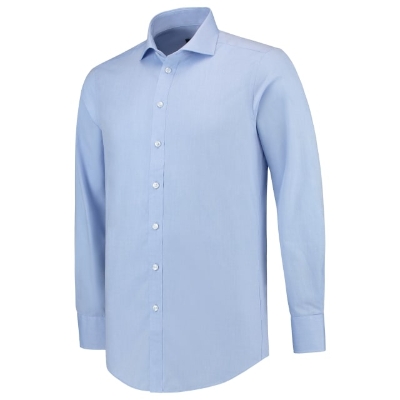 Fitted Shirt - Barva: blue, Velikost: 45