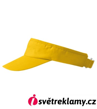 Sunvisor - Barva: žlutá, Velikost: nastavitelná