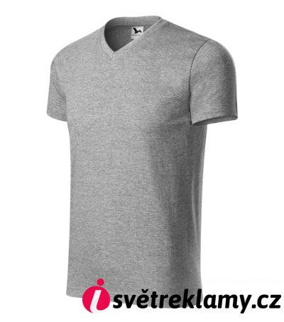 Heavy V-neck - Barva: bílá, Velikost: S