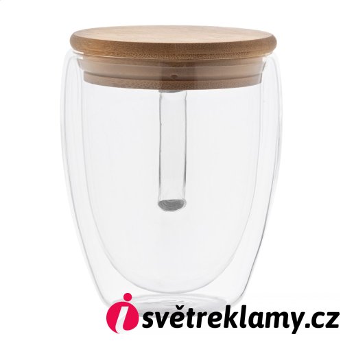 Grobina skleněný termo hrnek