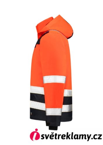 Midi Parka High Vis Bicolor - Barva: fluorescenční žlutá, Velikost: M