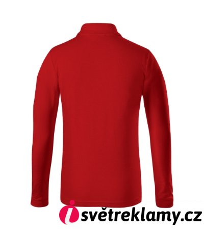 Pique Polo LS - Barva: nebesky modrá, Velikost: 158 cm/12 let