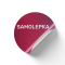 Samolepka PVC průměr 50 mm