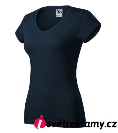 Fit V-neck - Barva: bílá, Velikost: XS