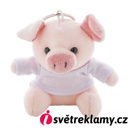 PigFob přívěsek na klíče s plyšovým prasátkem