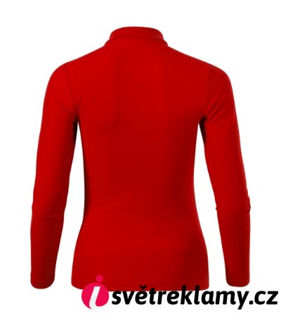 Pique Polo LS - Barva: královská modrá, Velikost: XS