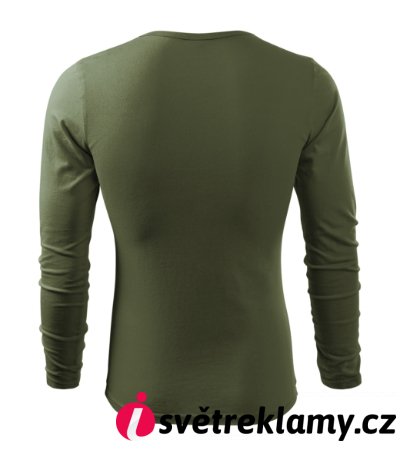 Fit-T LS - Barva: bílá, Velikost: 3XL