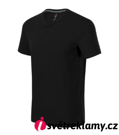 Action V-neck - Barva: garnet, Velikost: S