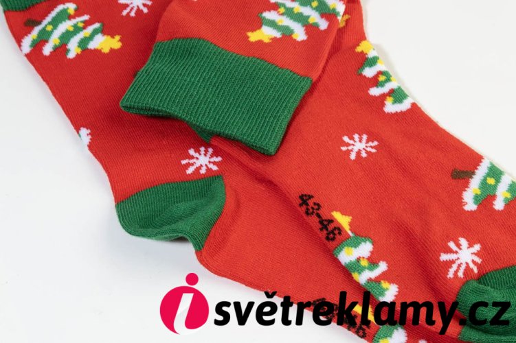 Julsokka vánoční ponožky, stromeček