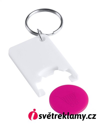 Trolex přívěšek na klíče se žetonem
