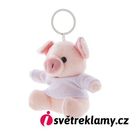 PigFob přívěsek na klíče s plyšovým prasátkem