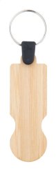 BooCart EU přívěšek na klíče se žetonem z bambusu