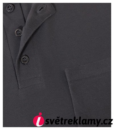 Resist Heavy Polo - Barva: ebony gray, Velikost: S