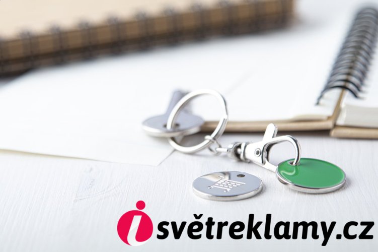 Eurocoin přívěšek na klíče se žetonem