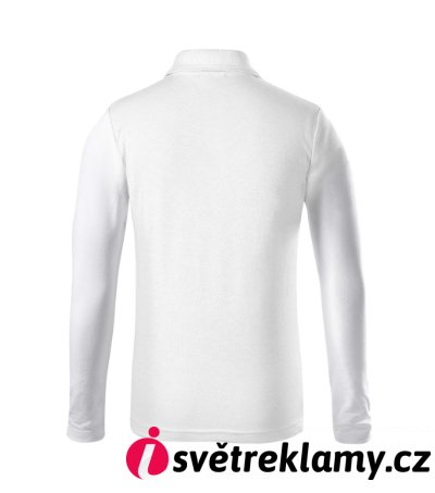 Pique Polo LS - Barva: nebesky modrá, Velikost: 158 cm/12 let