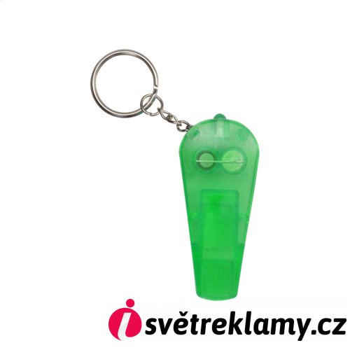 Coach přívěšek na klíče s píšťalkou