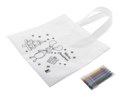 Julfar Shop vánoční taška na vybarvení