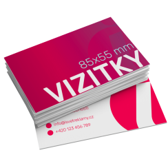 Vizitky oboustranné 85x55 mm