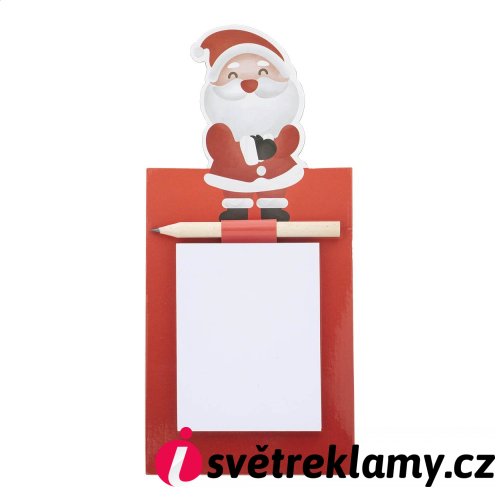 Julliste Vánoční magnetický zápisník, Santa Claus