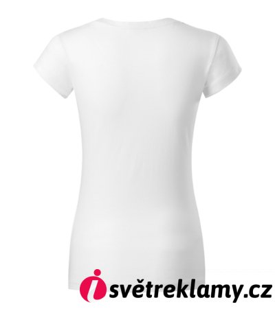 Fit V-neck - Barva: bílá, Velikost: XS