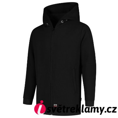Hooded Sweat Jacket Washable 60°C - Barva: ink, Velikost: M