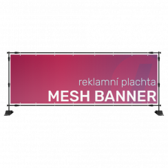Mesh banner 2x1 m