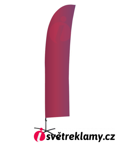 Beachflag vlajka ekonomická Křídlo