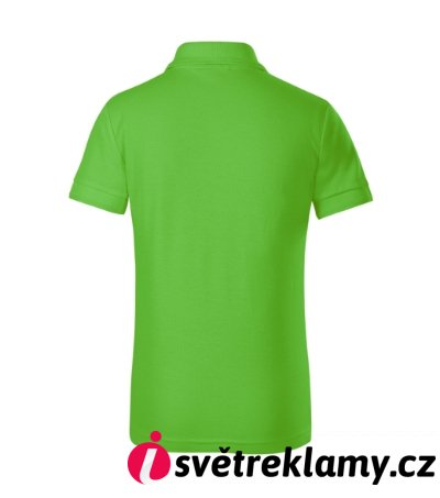 Pique Polo Free - Barva: tmavě šedý melír, Velikost: 158 cm/12 let