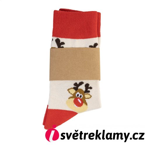 Julsokka vánoční ponožky, sob