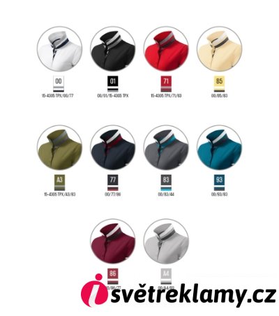 Collar Up - Barva: bílá, Velikost: XS