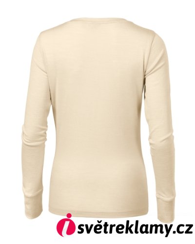 Merino Rise LS - Barva: tmavě šedý melír, Velikost: S