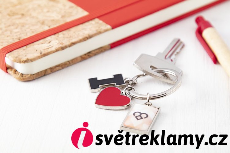 I Love přívěšek na klíče