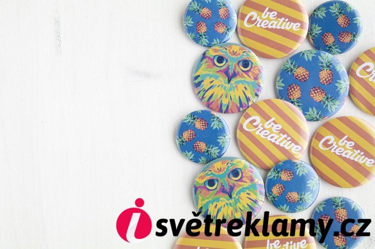 PinBadge Mini placka - odznak se špendlíkem