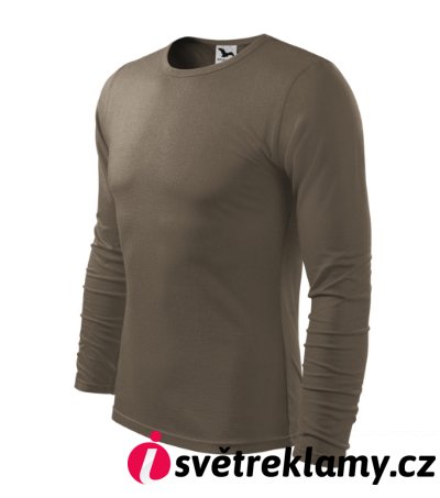 Fit-T LS - Barva: bílá, Velikost: 3XL
