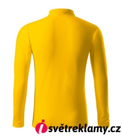 Pique Polo LS - Barva: bílá, Velikost: S