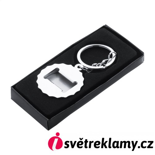 Bubly přívěšek na klíče s otvírákem